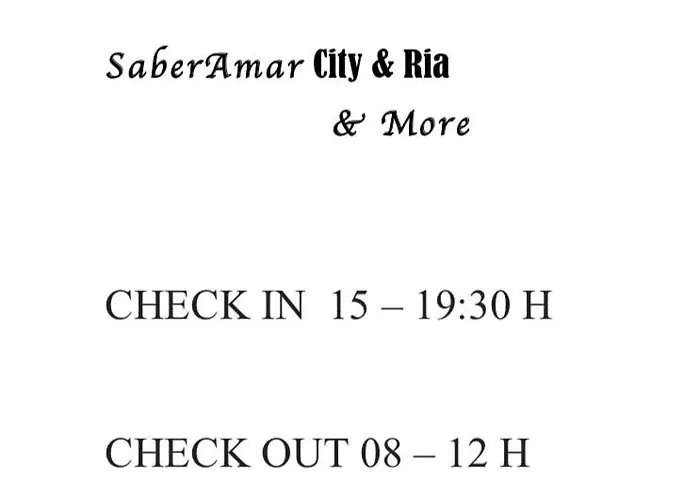 شقة Saberamar & Ria &